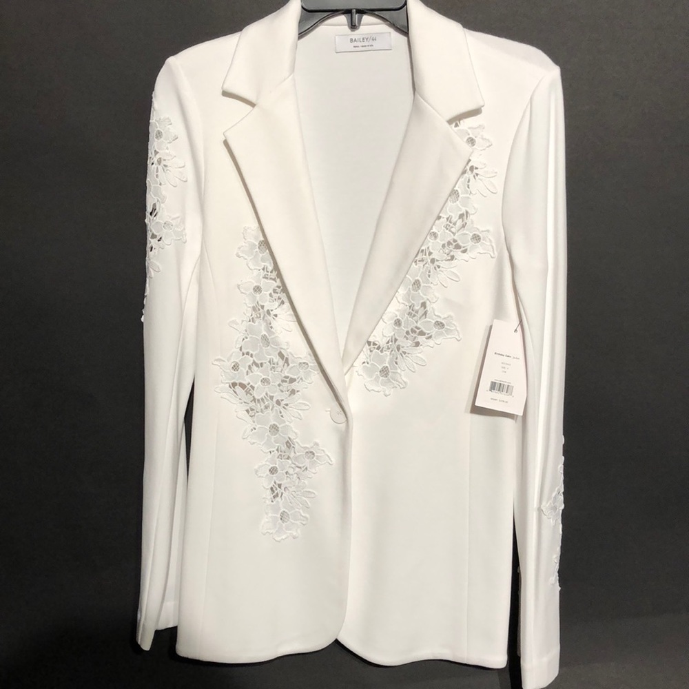 Birthday Cake White Blazer from Bailey 44